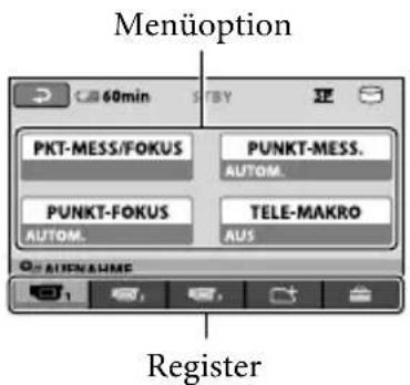 SONY DCRSR37ES - Das OPTION MENU - 2