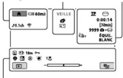 SONY DCRSR37ES - Indicateurs - 1