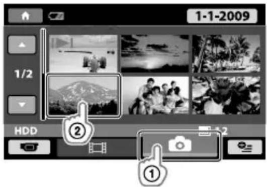 SONY DCRSR47S - Visionnage de photos - 1