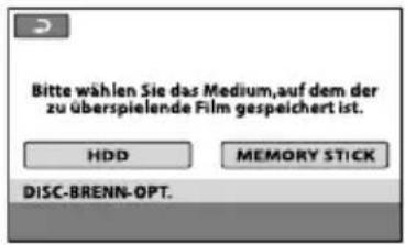 SONY DCRSR47S - So erstellen Sie eine Disc mit ausgewählten Bildern - 1