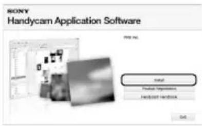 SONY DCRSR47S - Etape 2 Installation du logiciel « PMB » fourni - 1
