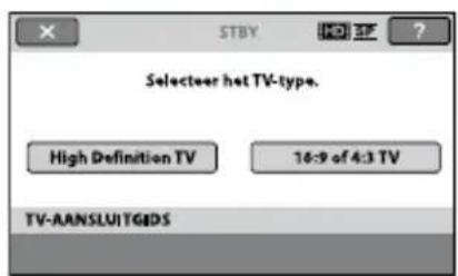 SONY HDRCX105ES - Raadpleeg [TV-AANSLUITGIDS] voor het aansluten van uw camcorder op de tevisie. - 1
