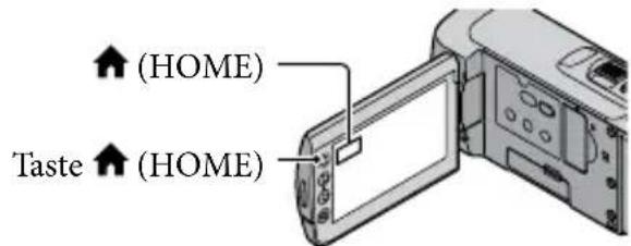 SONY HDRCX105ES - Das HOME MENU - 1