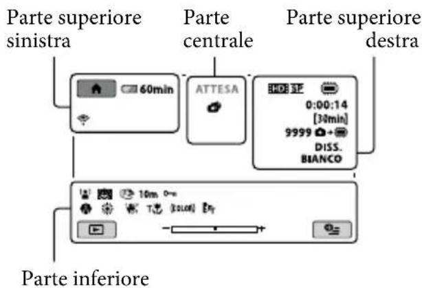SONY HDRCX105ES - Indicatori sulloschermo - 1