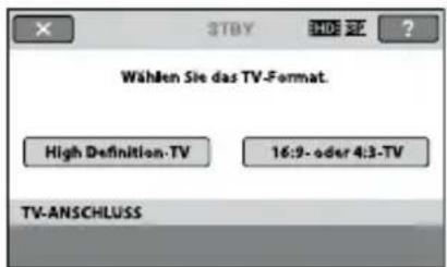 SONY HDRCX105ES - AnschlieBen an ein Fernsehgerät mithilfe von [TV-ANSCHLUSS] - 1