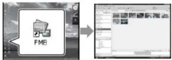 SONY HDRCX105ES - Starten von PMB (Picture Motion Browser) - 1