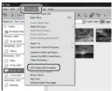 SONY HDRCX105ES - Doppelklichen Sie auf dem Computerbildschirm auf das Verknüpfungssymbol „PMB”, um „PMB” zu starten. - 1