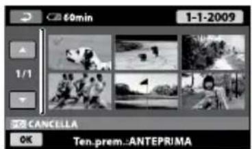 SONY HDRCX105ES - Eliminazione di filmati e foto - 1