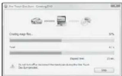 SONY HDRCX105ES - Een disc makes met één druk op een knop (One Touch Disc Burn) - 3