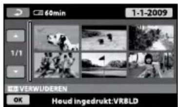 SONY HDRCX105ES - Films en Foto's verwijderen - 1