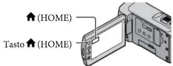SONY HDRCX105ES - Uso dell HOME MENU - 1