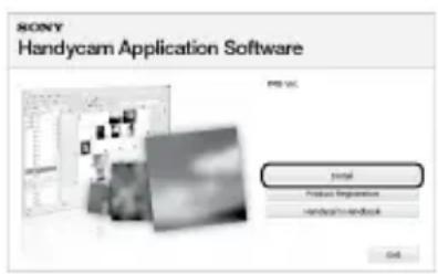 SONY HDRCX105ES - Punto 2 Installazione del software "PMB" in dotazione - 1