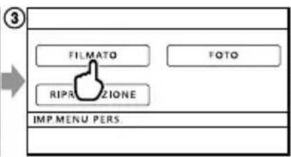 SONY HDRCX550VEB - Uso di MENU PERSONALE - 3