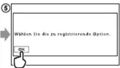 SONY HDRCX550VEB - Verwendung von MEIN MENU - 5