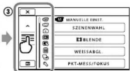 SONY HDRCX550VEB - Einstellungsmenü - 3