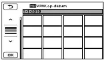 SONY HDRCX550VEB - ① Raak [VERWIJDEREN] → - 1
