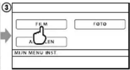 SONY HDRCX550VEB - Gebruik van MIJN MENU - 3