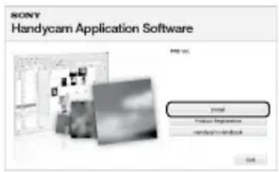 SONY HDRCX105EB - Punto 2 Installazione del software "PMB" in dotazione - 1