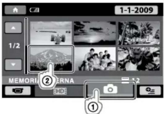 SONY HDRCX105EB - Visualizzazione delle foto - 1