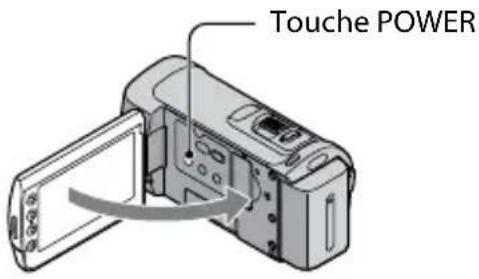 SONY HDRCX105EB - Pour mettre l'appareil hors tension - 1
