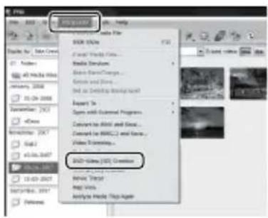 SONY HDRCX105EB - Creare un disco con qualità di immagine a definizione standard (SD) riproducibile sui normali lettori DVD - 1