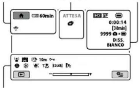 SONY HDRCX105EB - Indicatori sullo schermo - 1