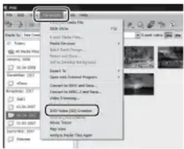 SONY HDRCX105EB - Création d'un disque avec une qualité d'image standard (SD) pouvant être lu sur des lecteurs de DVD ordinaires - 1