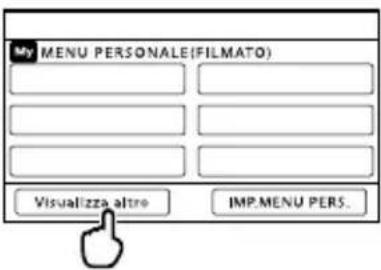 SONY HDRCR550VE - Impostazione dei menu - 4