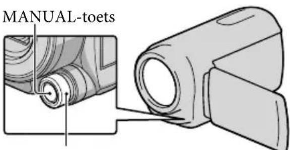 SONY HDRCR550VE - Scherpstellen, enz.,handmatig (MANUAL-knop) - 1