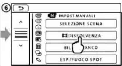 SONY HDRCR550VE - Uso di MENU PERSONALE - 6