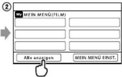 SONY HDRXR350VEB - Einstellungsmenüs - 2