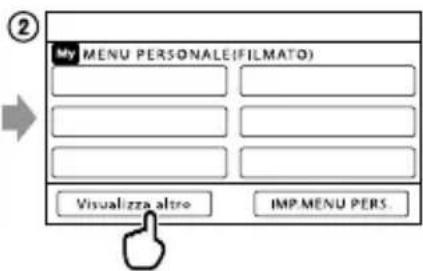 SONY HDRXR350VEB - Impostazione dei menu - 2