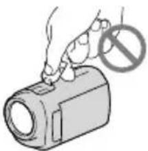 SONY HDRXR350VEB - Cache de la griffe - 1