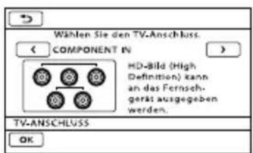 SONY HDRXR350VEB - Anschließen an ein Fernsehgerät mithilfe von [TV-ANSCHLUSS] - 1