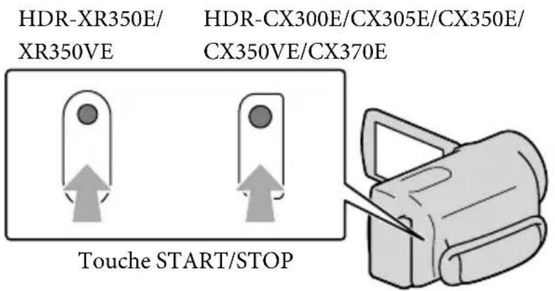 SONY HDRXR350VEB - Enregistrement de films - 1