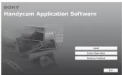 SONY HDRCX116EB - Installation et affichage du « Guide pratique de Handycam » (PDF) - 1