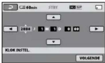 SONY HDRCX116EB - Stap 2: De datum en tijd instellen - 2