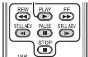 REW PLAY FF STILL ADV PAUSE STILL ADV STOP VAR