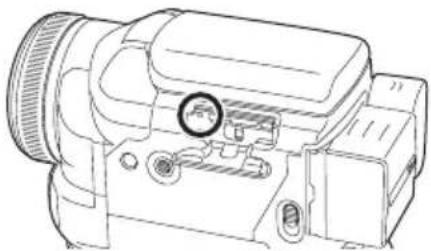 PANASONIC NVGS500B - ■ Lees/schrijf-lampje - 1