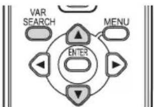 VAR SEARCH MENU ENTER