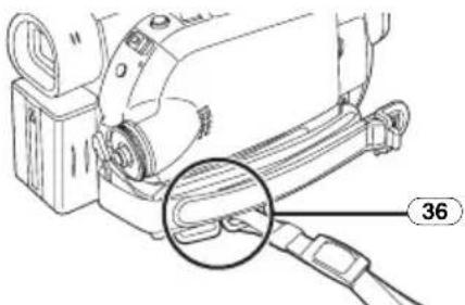 PANASONIC NVGS500B - Statiefschroefgat - 1