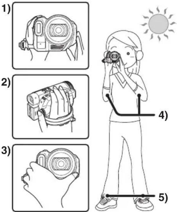 PANASONIC NVGS500B - ■ Manipulation élémentaire du caméscope - 1