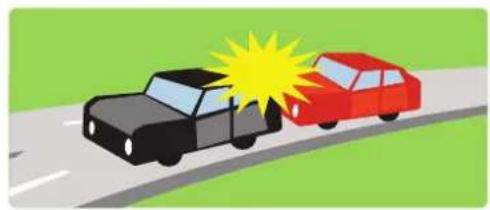 Thinkware Dashcam F750 - 2-7-2. Enregistrement d'accident durant l'enregistrement continu - 1