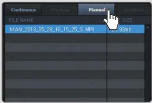 Thinkware Dashcam F750 - 4-1-5. Voir liste de lecture - 4