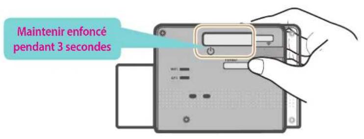 Thinkware Dashcam F750 - 2-1. Allumer/éteindre l'appareil - 6