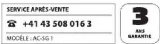 Maginon ACSG 1 - Danger d'électrocution en cas d'humidité - 1