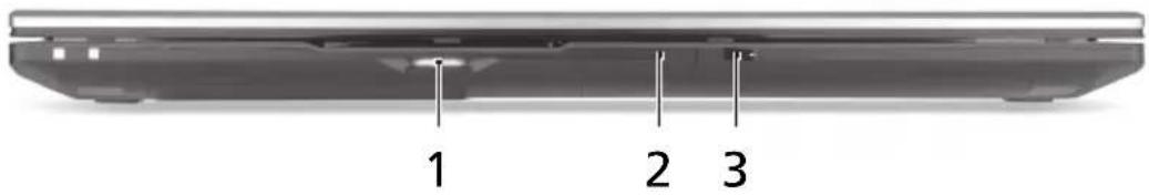 ACER Aspire 8943G - 正面（閉じた場合） - 1