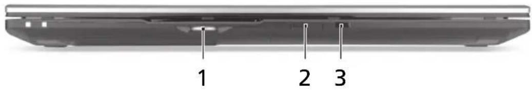 ACER Aspire 8943G - Suletud eestvaade - 1