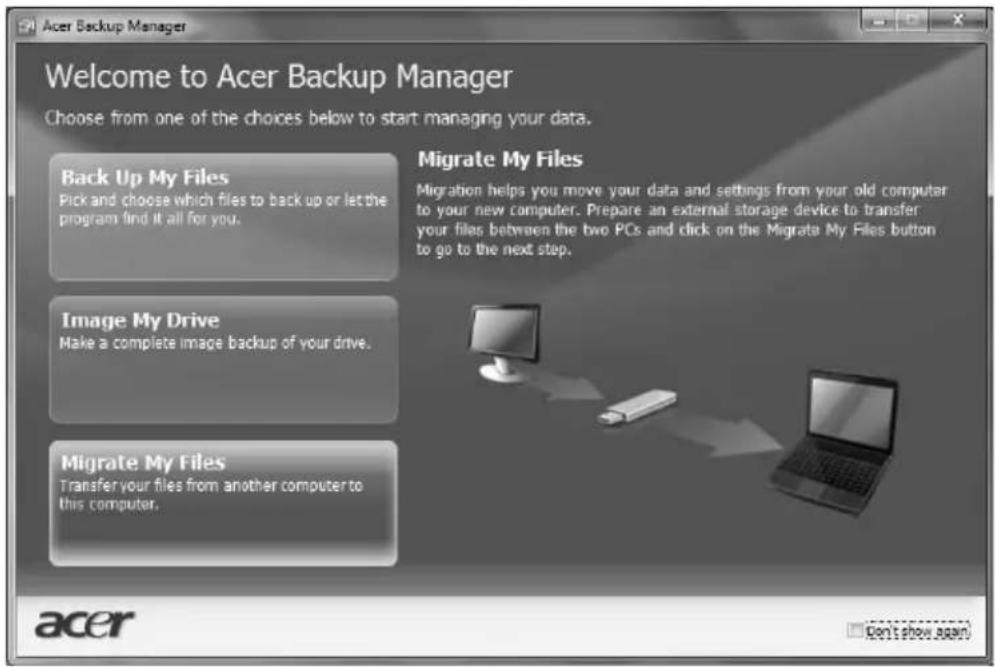 ACER Aspire 5951G - Acer Bio-Protection (endast för vissa modeller) - 2