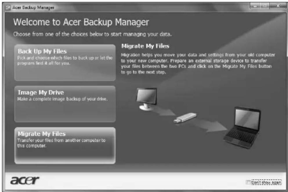 ACER Aspire 5951G - Acer Bio-Protection (alleen voor bepaalde modellen) - 2